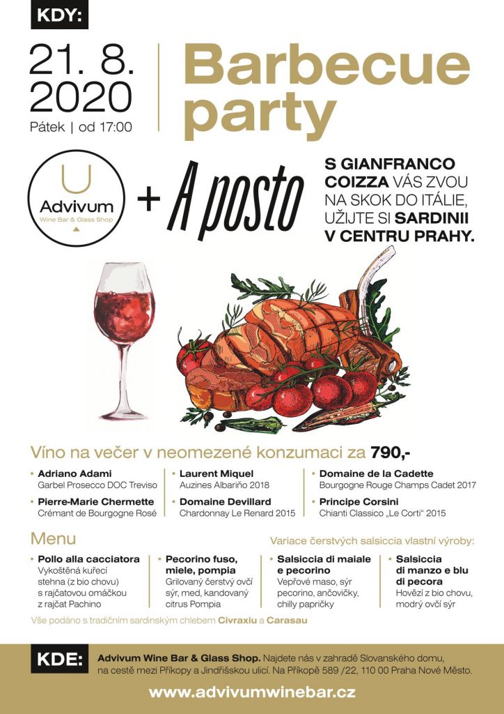 Advivum Wine Bar - Barbecue party
