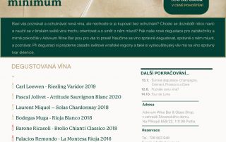 Advivum Wine Bar - Degustační a sommelierské minimum